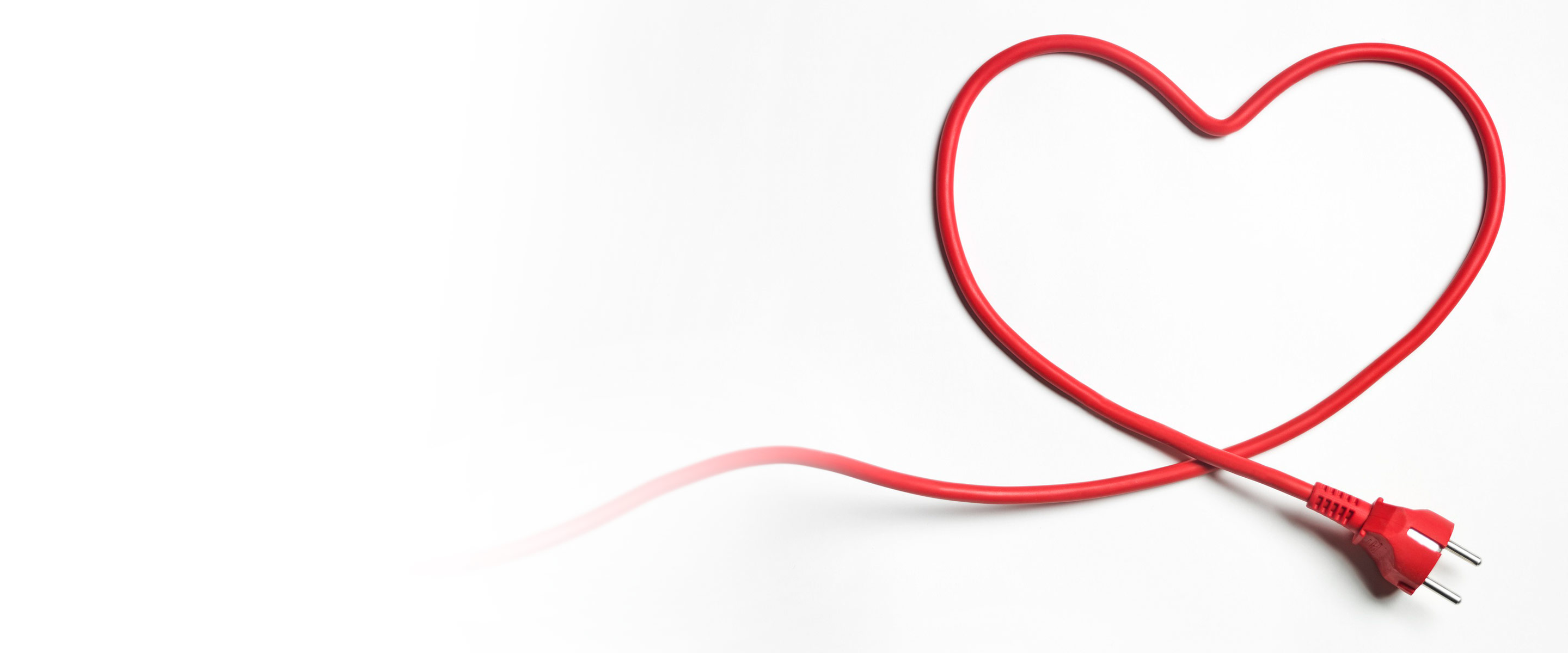 heart shaped power cord