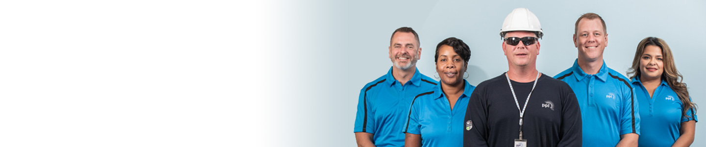 PPL employees standing together