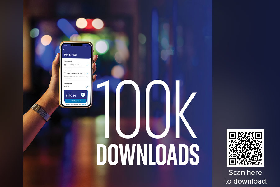 100k Mobile App downloads