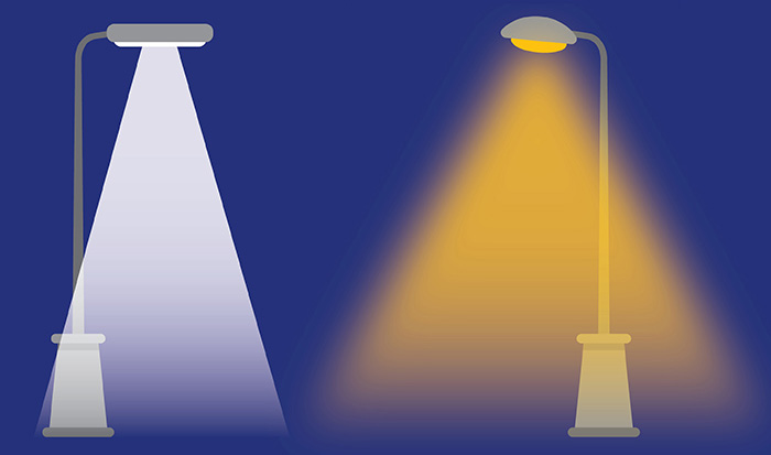 Sodium discount street light